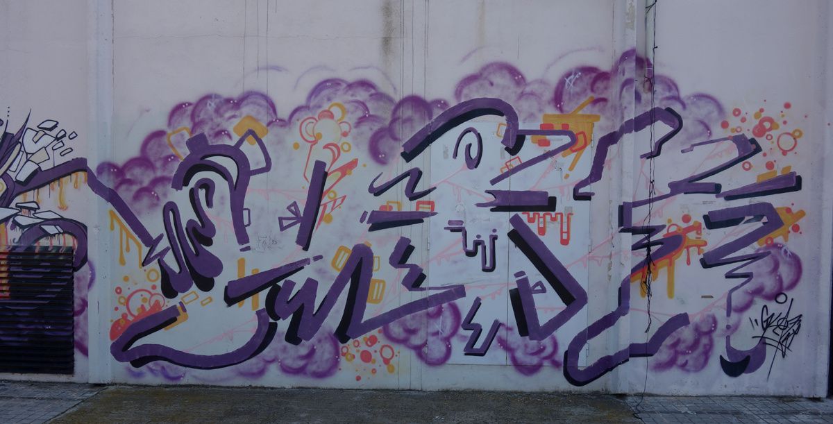 Street Art : Graffitis &amp; Fresques Murales 08200 Sabadell (Catalunya)