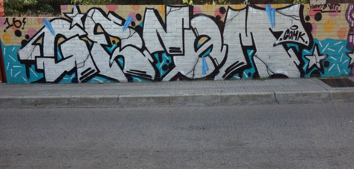 Street Art : Graffitis & Fresques Murales 08220 Terrassa (Catalunya)