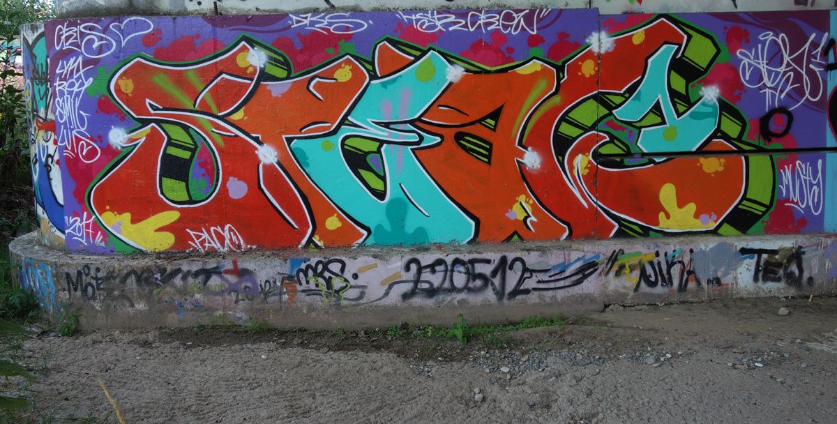 Street Art : Graffitis & Fresques Murales 08400 Granollers (Catalunya)