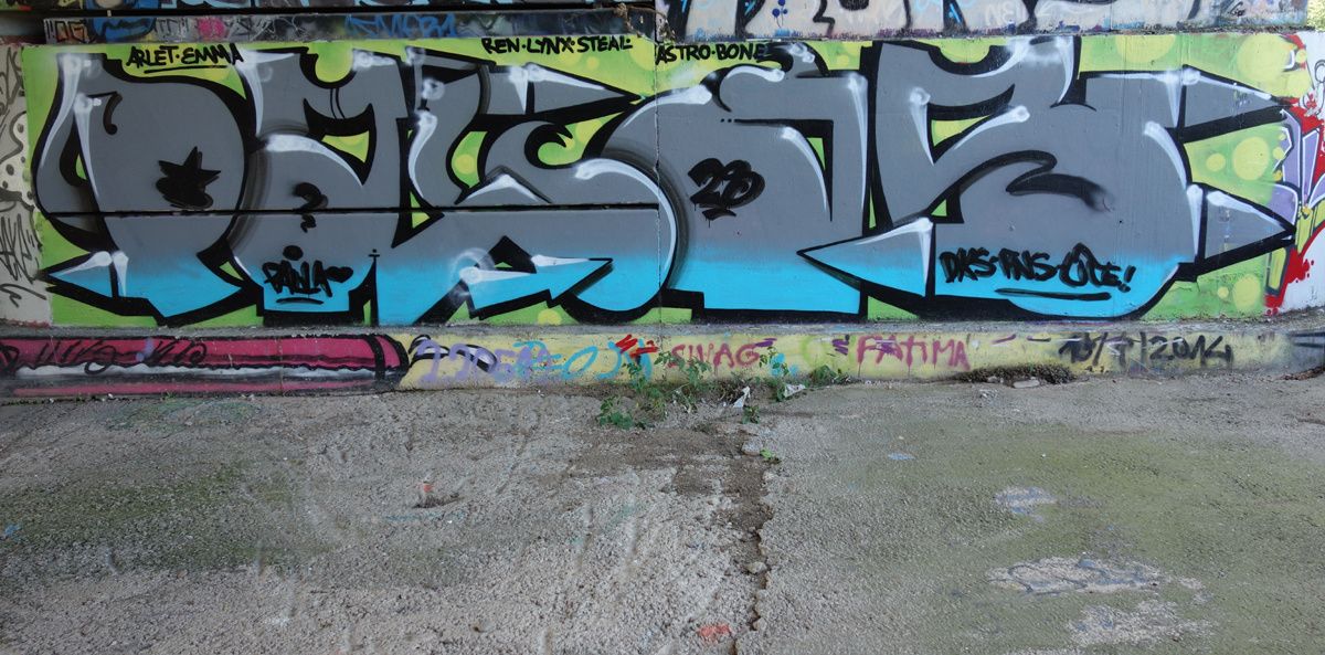 Street Art : Graffitis & Fresques Murales 08400 Granollers (Catalunya)