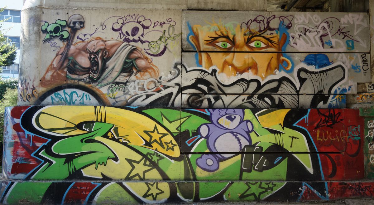 Street Art : Graffitis & Fresques Murales 08400 Granollers (Catalunya)