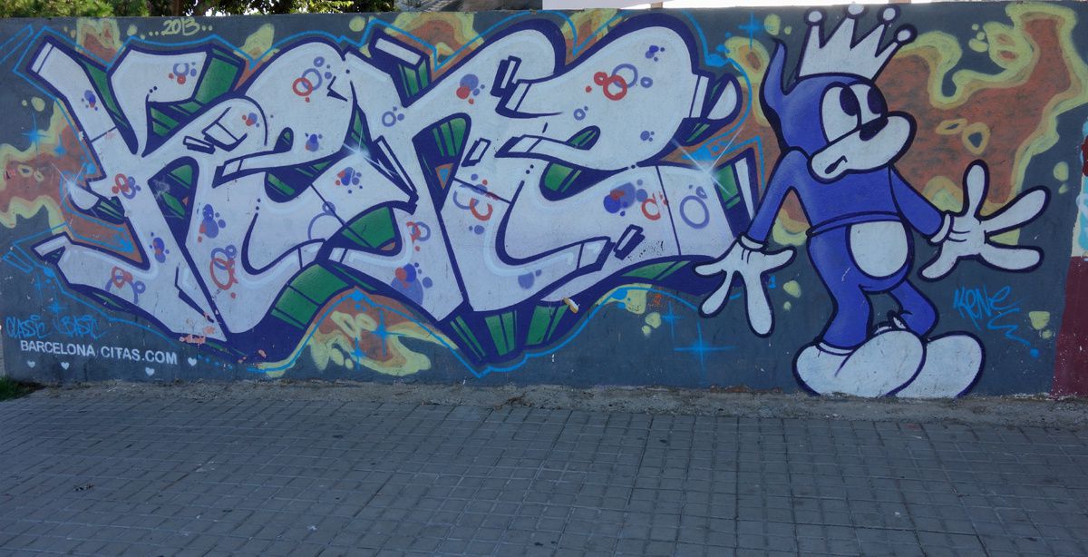 Street Art : Graffitis &amp; Fresques Murales 08301 Mataro (Catalunya)