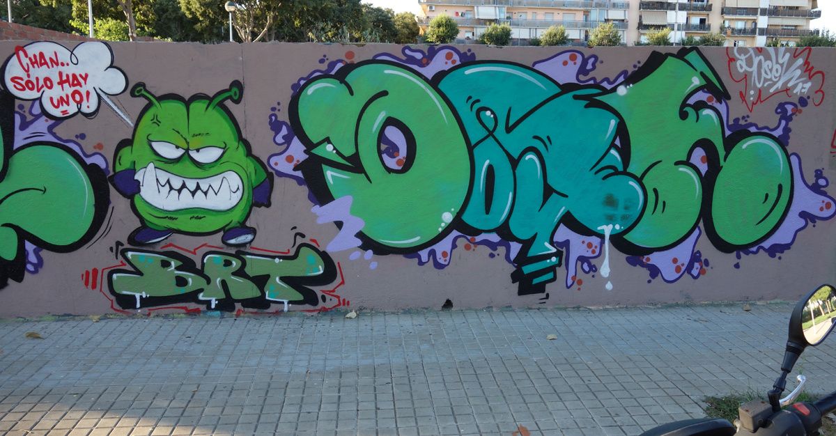 Street Art : Graffitis & Fresques Murales 08301 Mataro (Catalunya)