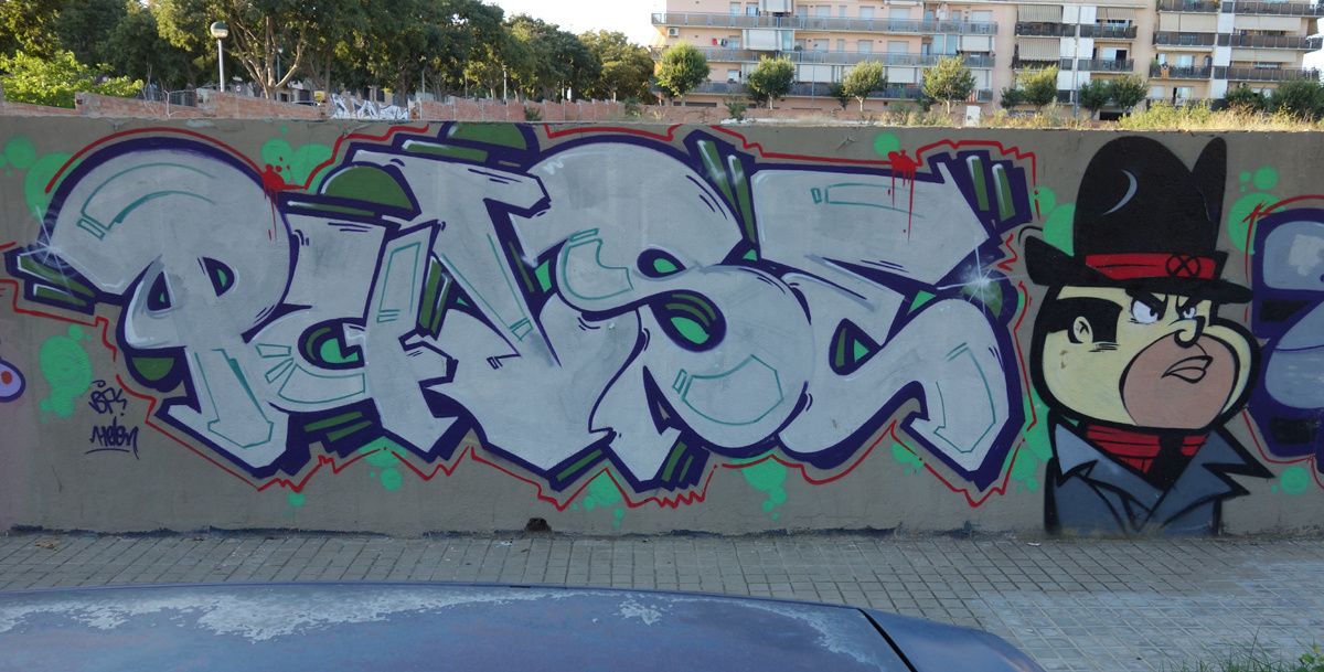 Street Art : Graffitis & Fresques Murales 08301 Mataro (Catalunya)