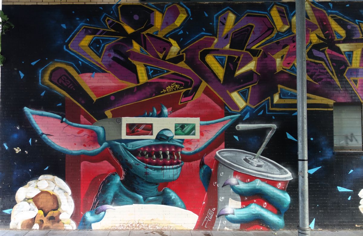 Street Art : Graffitis & Fresques Murale 08214 Badia Del Valles (Catalyuna)