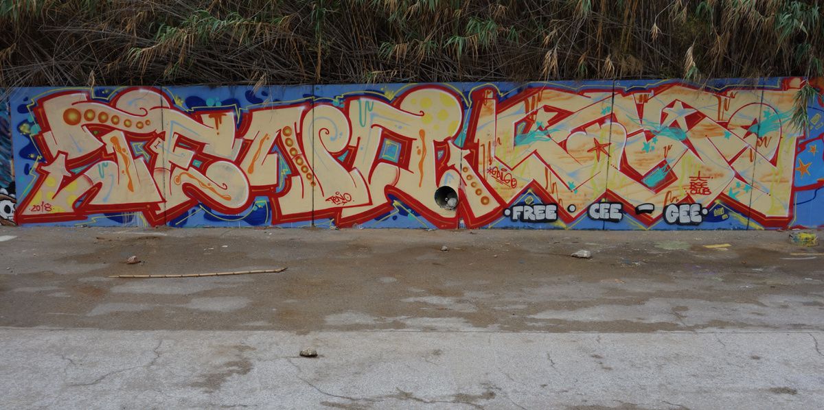 Street Art : Graffitis & Fresques Murales 08320 El Masnou (Catalunya)