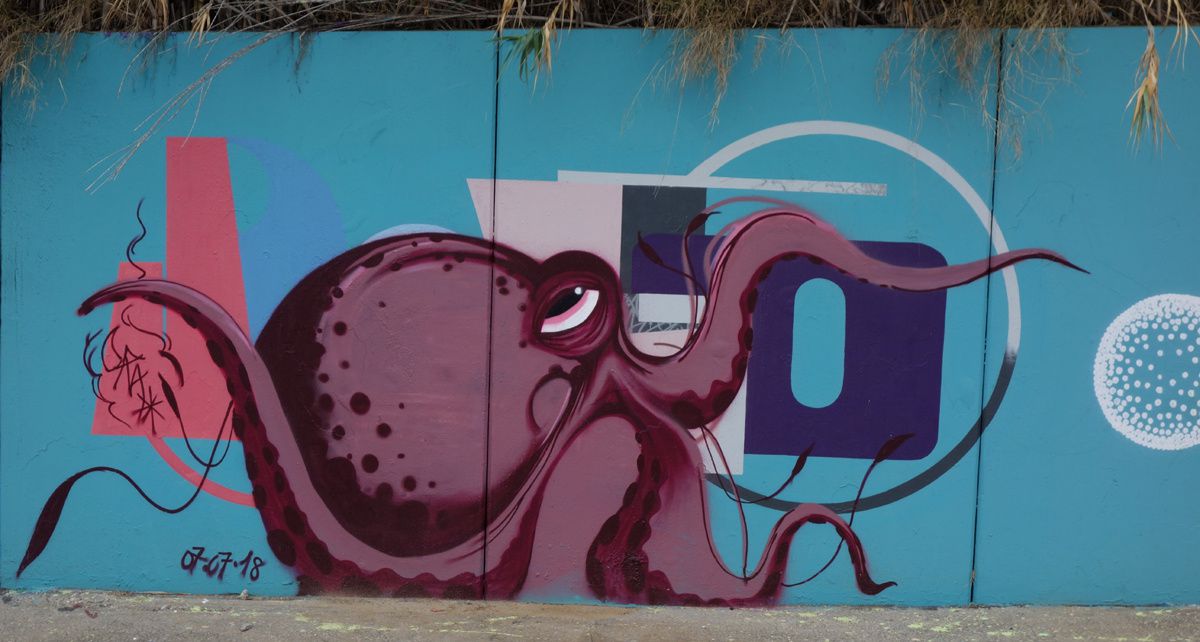 Street Art : Graffitis & Fresques Murales 08320 El Masnou (Catalunya)