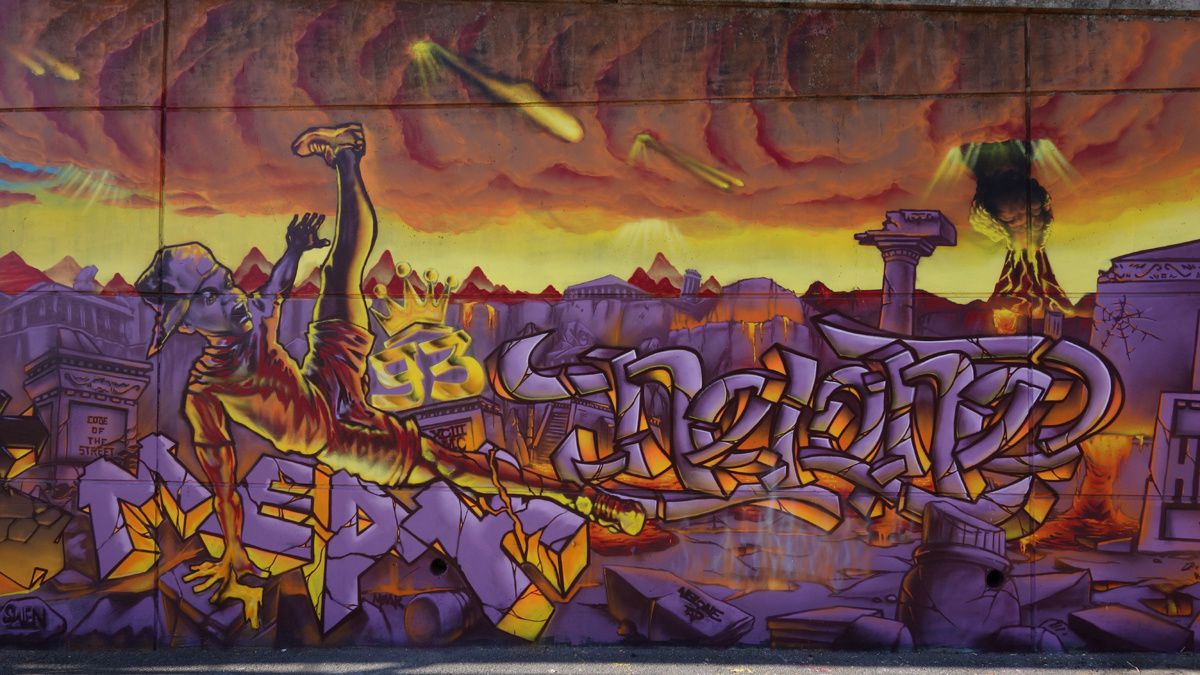 Street Art : Graffitis &amp; Fresques Murale 93066 Saint Denis