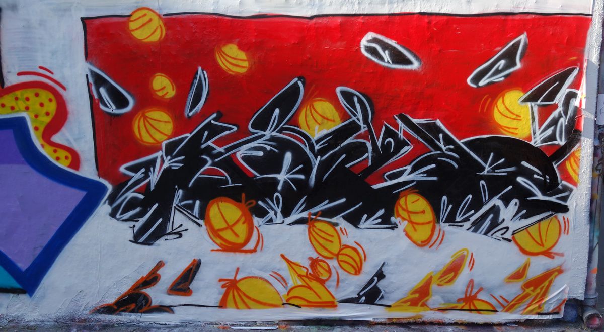 Street Art : Graffitis & Fresques Murale 75010 Paris