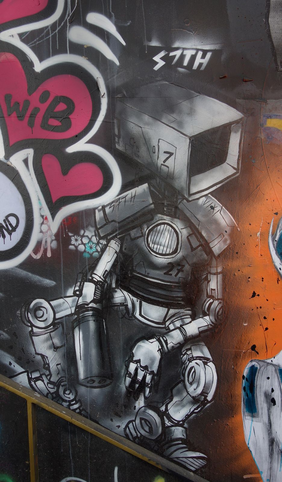 Street Art : Graffitis & Fresques Murale 75013 Paris