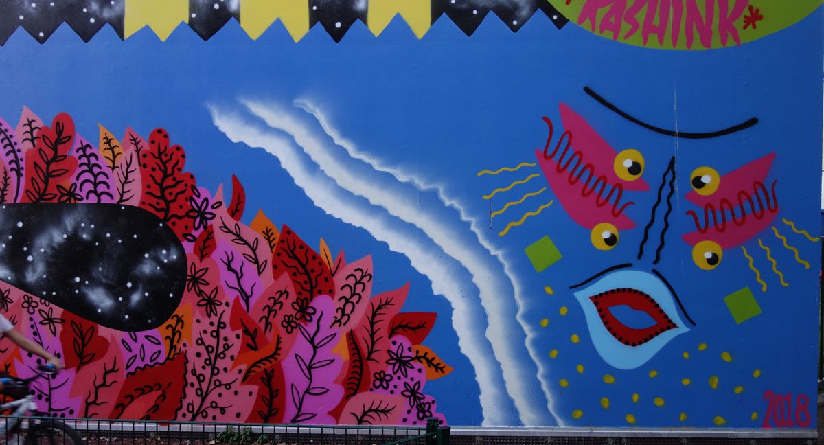 Street Art : Graffitis & Fresques Murale 92046 Malakoff