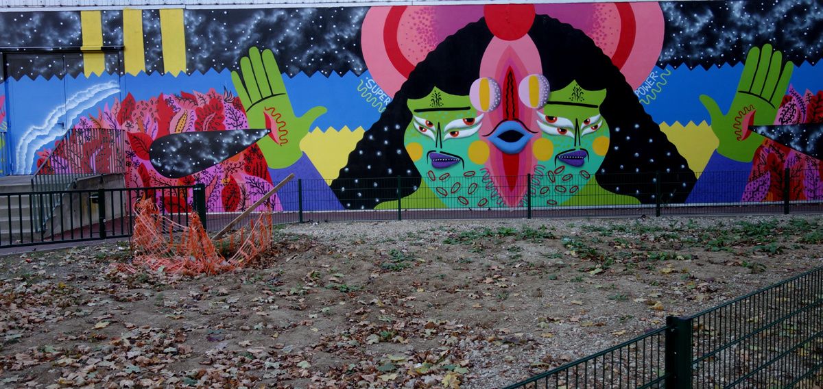 Street Art : Graffitis & Fresques Murale 92046 Malakoff