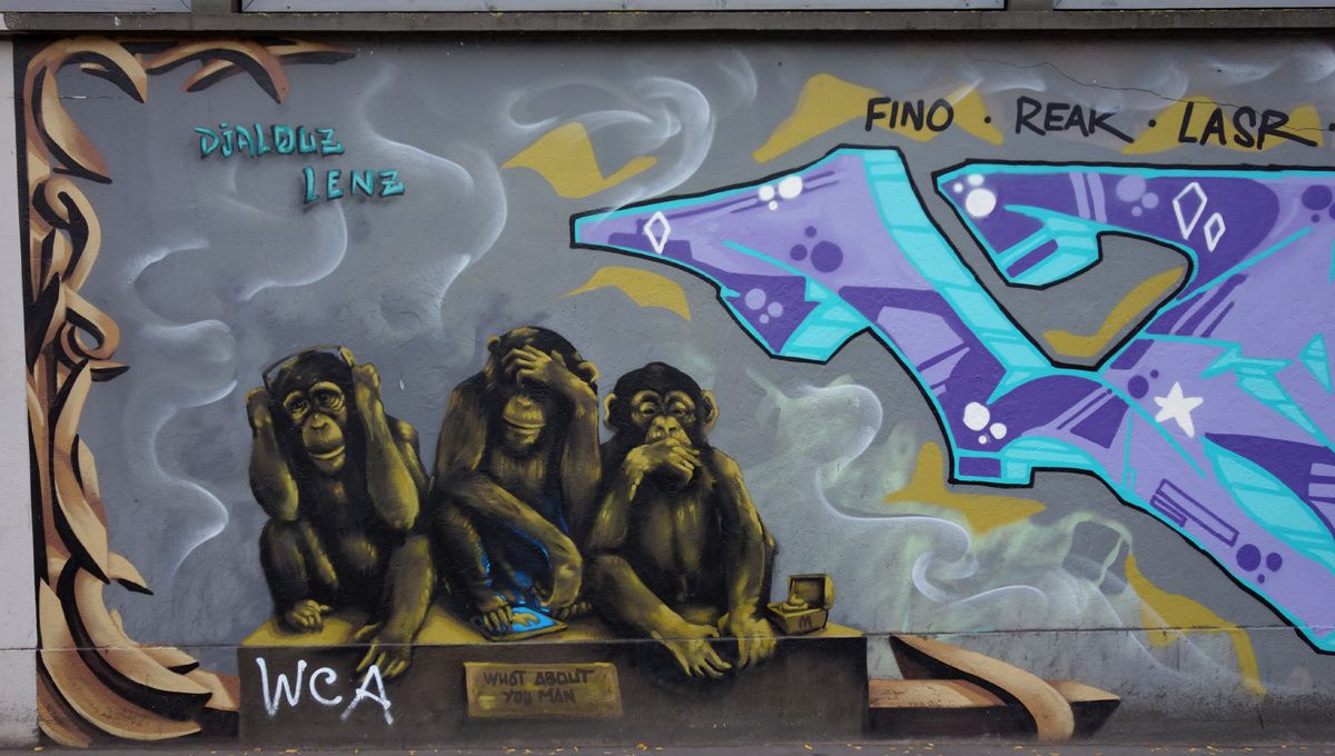 Street Art : Graffitis &amp; Fresques Murale 75015 Paris