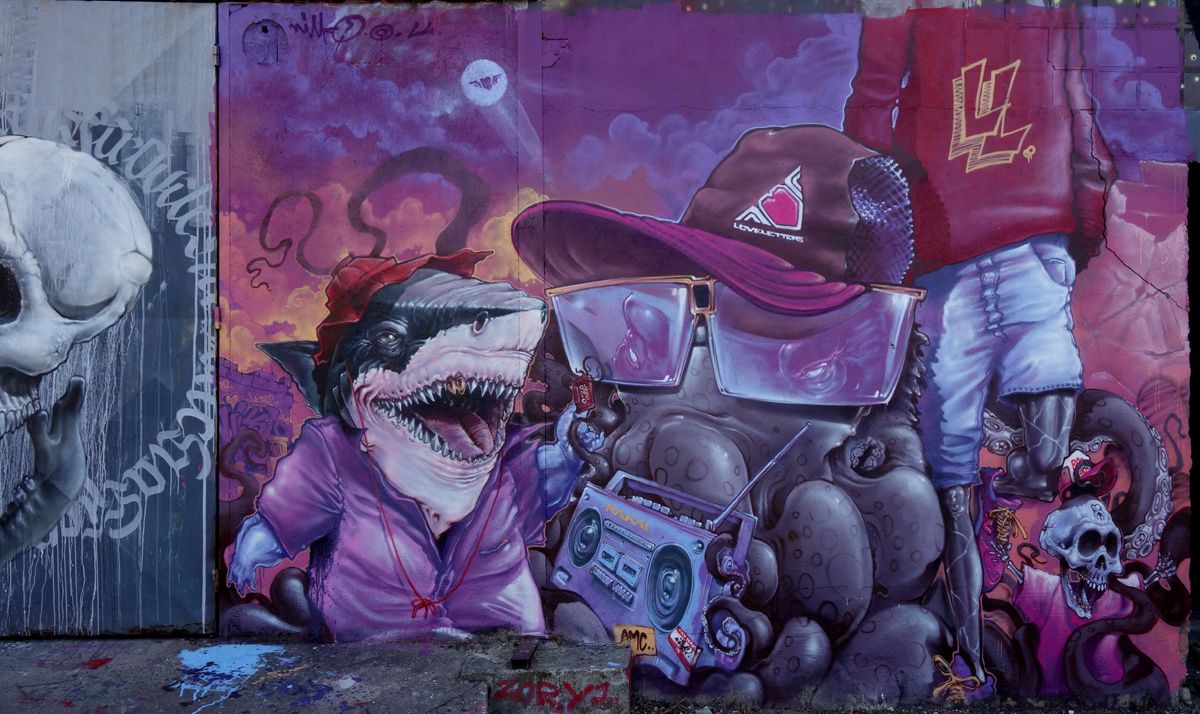 Street Art : Graffitis & Fresques Murale Département Val de marne (94)