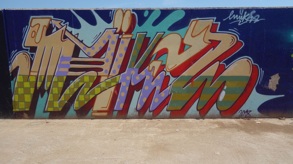 Street Art : Graffitis & Fresques Murales 08850 Gava (Catalunya)