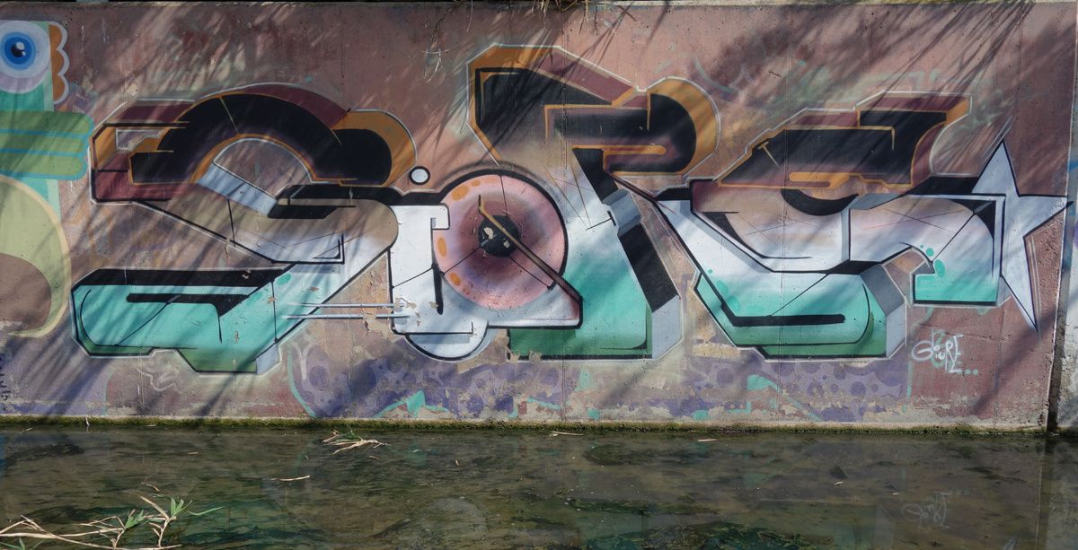 Street Art : Graffitis & Fresques Murales 08850 Gava (Catalunya)