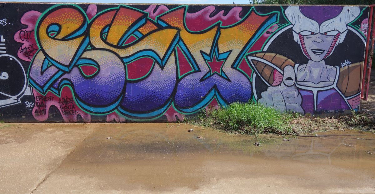 Street Art : Graffitis & Fresques Murales 08850 Gava (Catalunya)