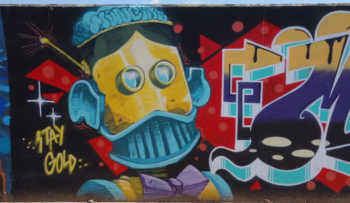 Street Art : Graffitis & Fresques Murales 08850 Gava (Catalunya)