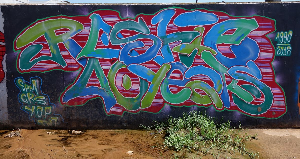 Street Art : Graffitis & Fresques Murales 08850 Gava (Catalunya)