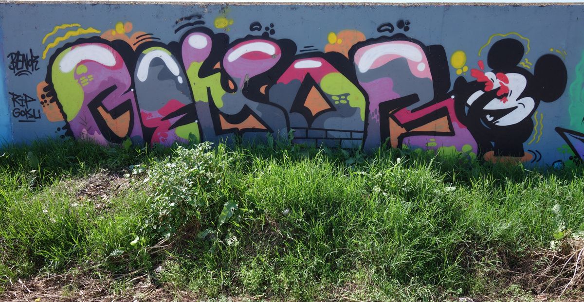 Street Art : Graffitis & Fresques Murales 08850 Gava (Catalunya)