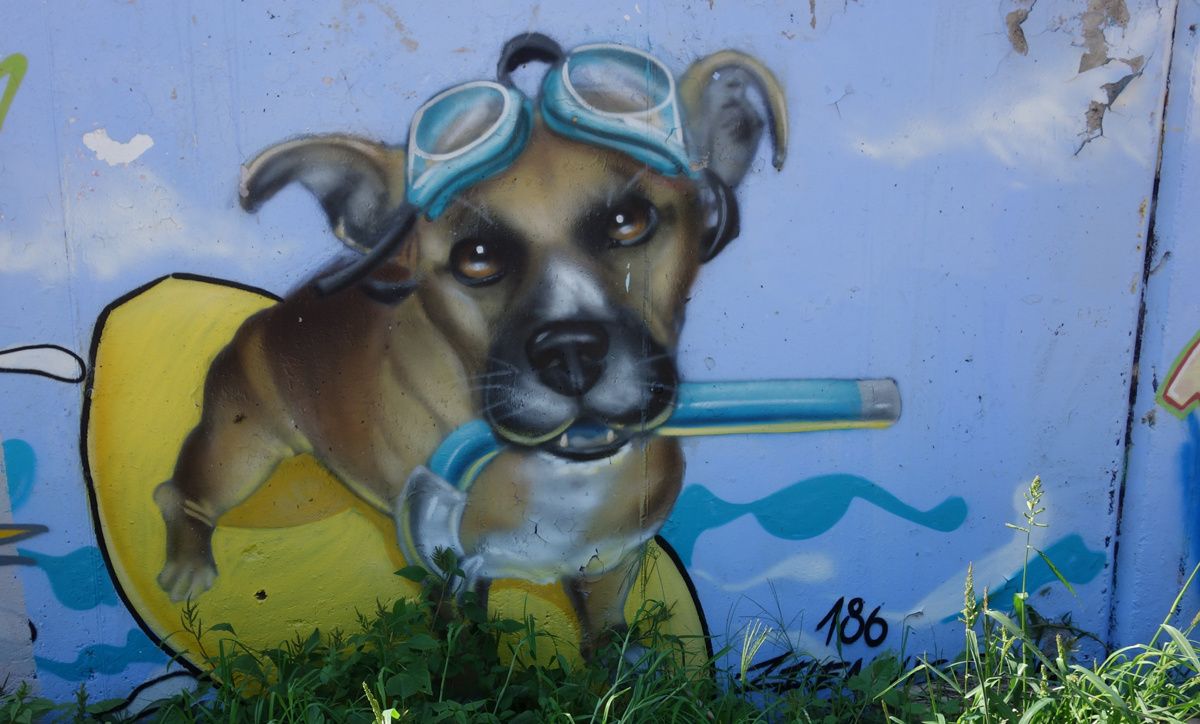 Street Art : Graffitis & Fresques Murales 08850 Gava (Catalunya)