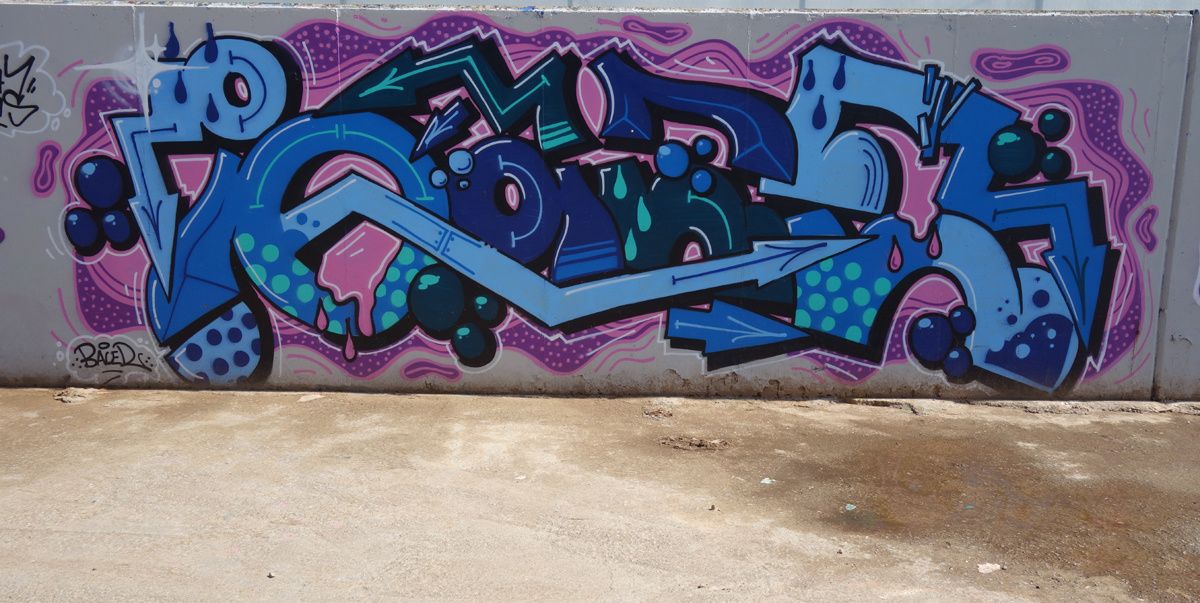 Street Art : Graffitis & Fresques Murales 08850 Gava (Catalunya)