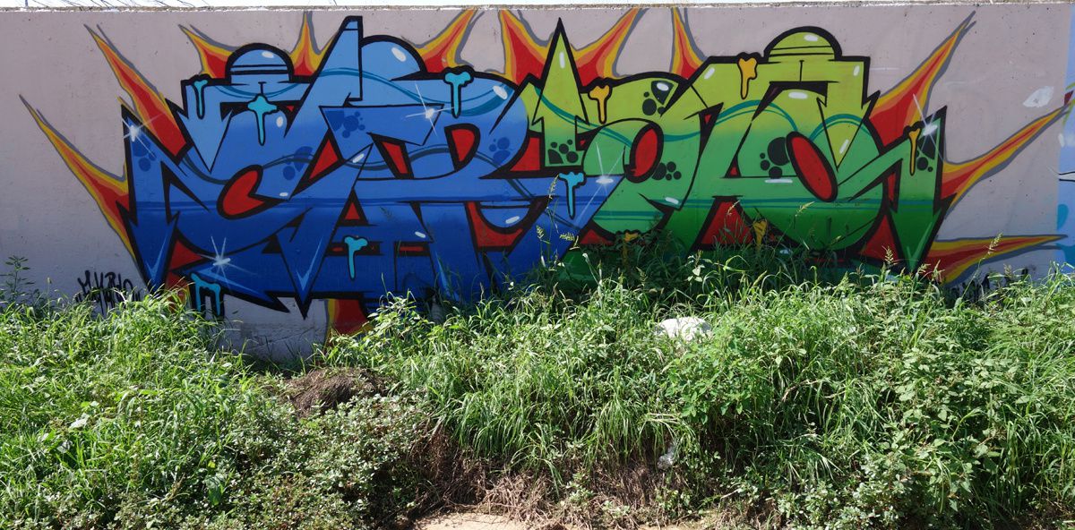 Street Art : Graffitis & Fresques Murales 08850 Gava (Catalunya)