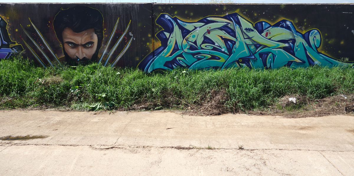 Street Art : Graffitis & Fresques Murales 08850 Gava (Catalunya)