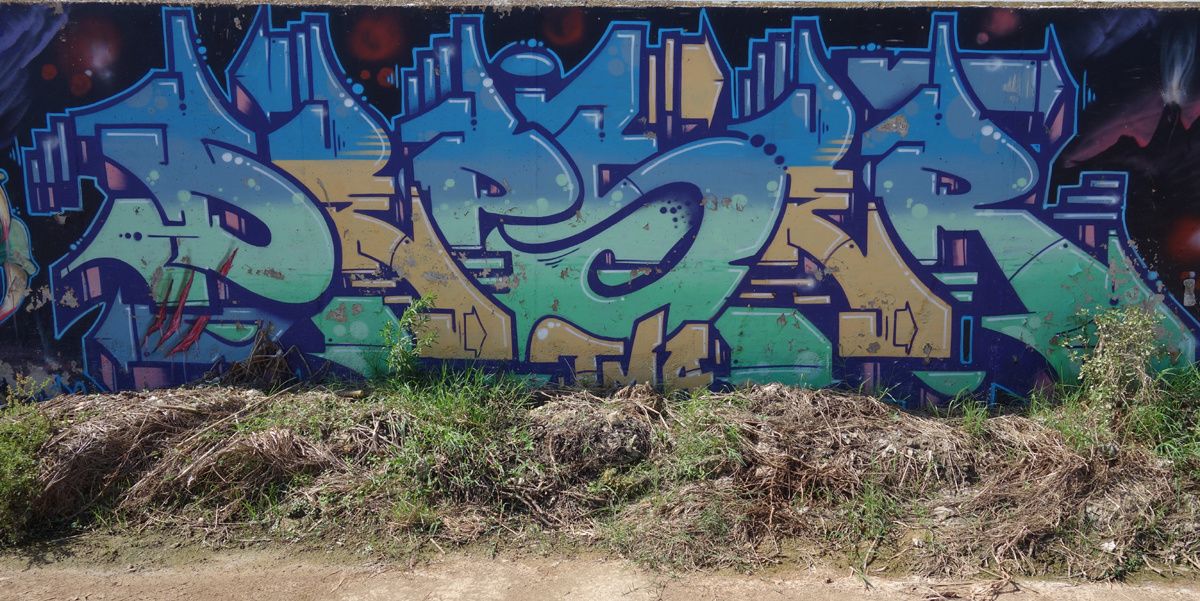 Street Art : Graffitis & Fresques Murales 08850 Gava (Catalunya)