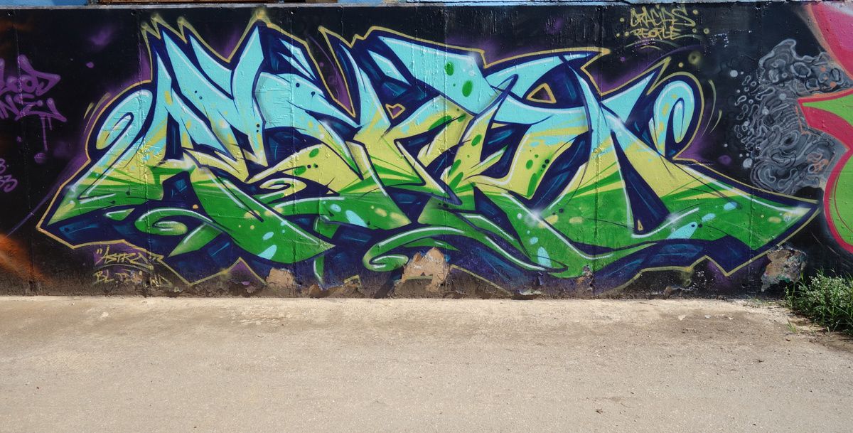 Street Art : Graffitis & Fresques Murales 08850 Gava (Catalunya)