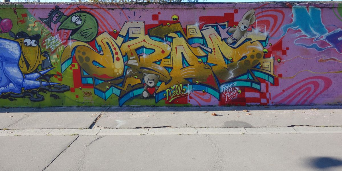 Street Art : Graffitis & Fresques Murales 33119 Cenon