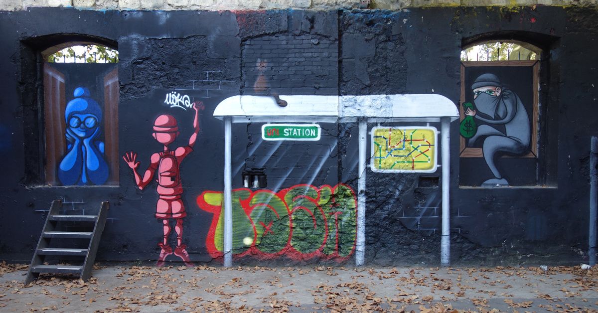 Street Art : Graffitis & Fresques Murales 33000 Bordeaux