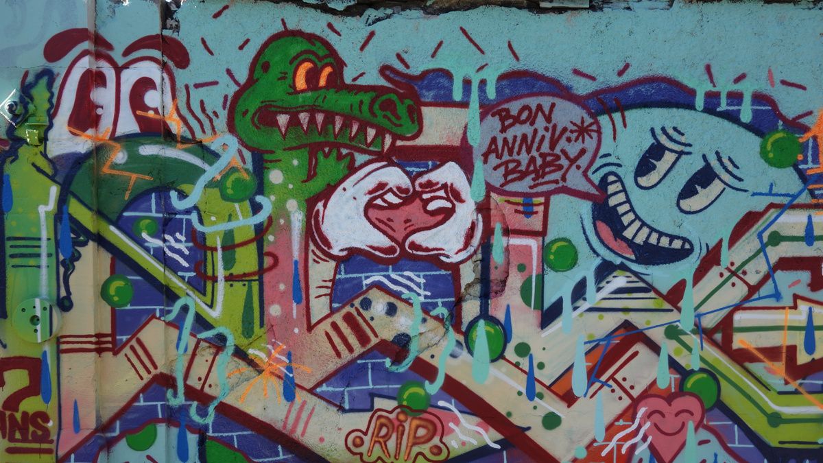 Street Art : Graffitis & Fresques Murales 33119 Cenon