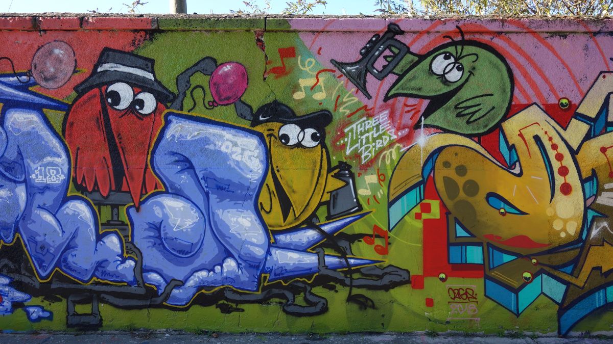 Street Art : Graffitis & Fresques Murales 33119 Cenon