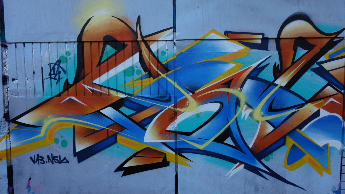 Street Art : Graffitis & Fresques Murales 94400 Vitry sur seine