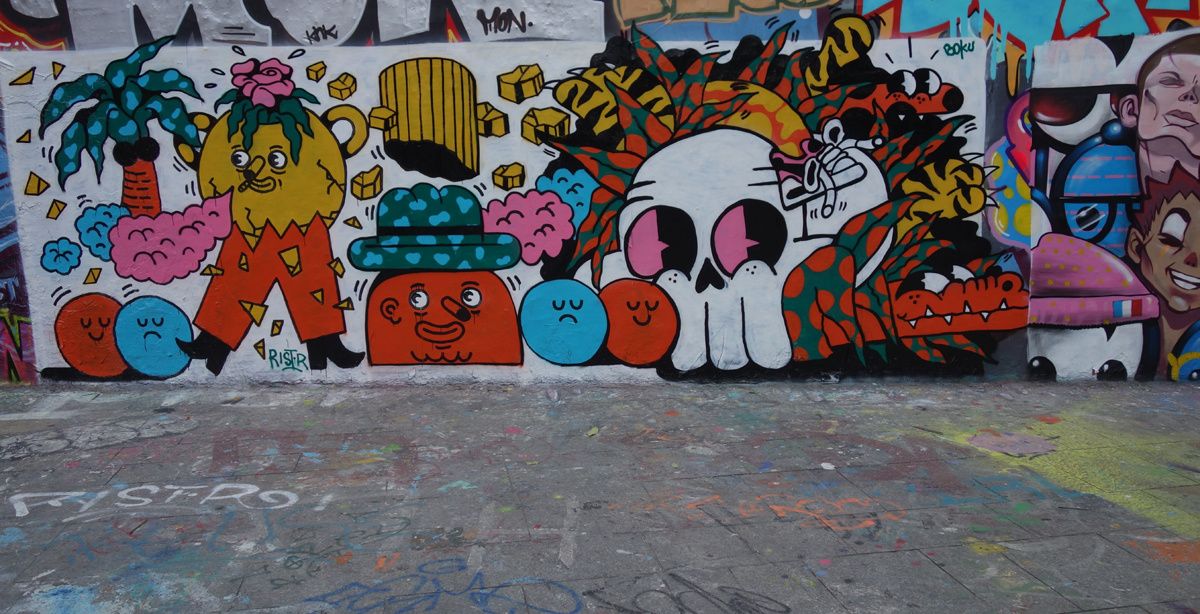 Street Art : Graffitis & Fresques Murales 75010 Paris