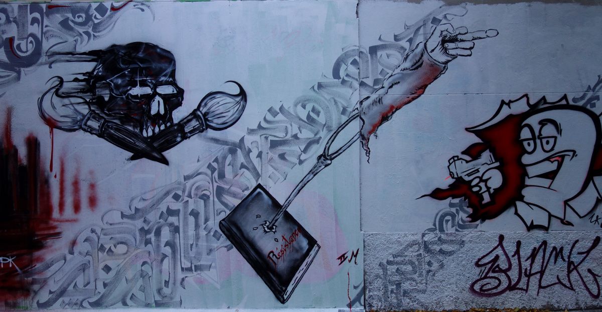 Street Art : Graffitis & Fresques Murales 75011 Paris