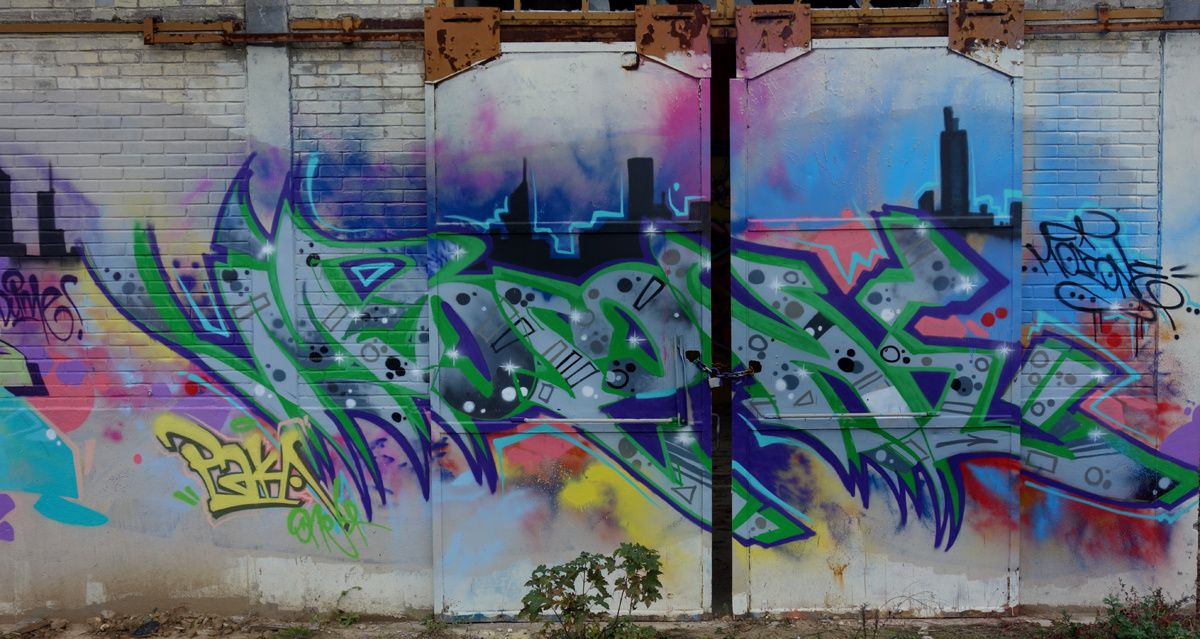 Street Art : Graffitis & Fresques Murales 91521 Ris Orangis