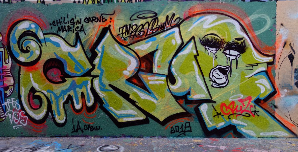 Street Art : Graffitis & Fresques Murales 75019 Paris