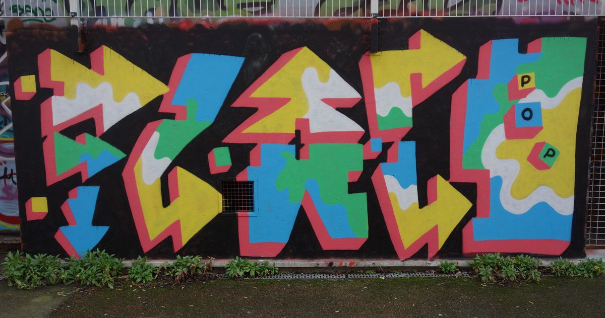 Street Art : Graffitis & Fresques Murales 93038 Montreuil