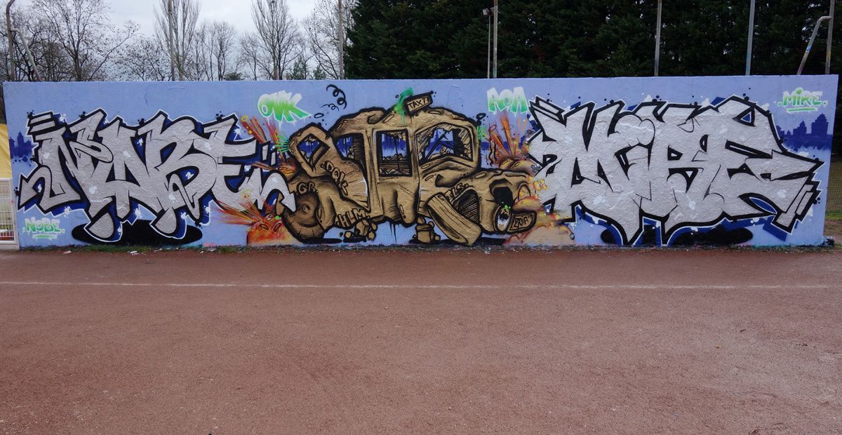 Street Art : Graffitis &amp; Fresques Murales 77083 Champs sur marne