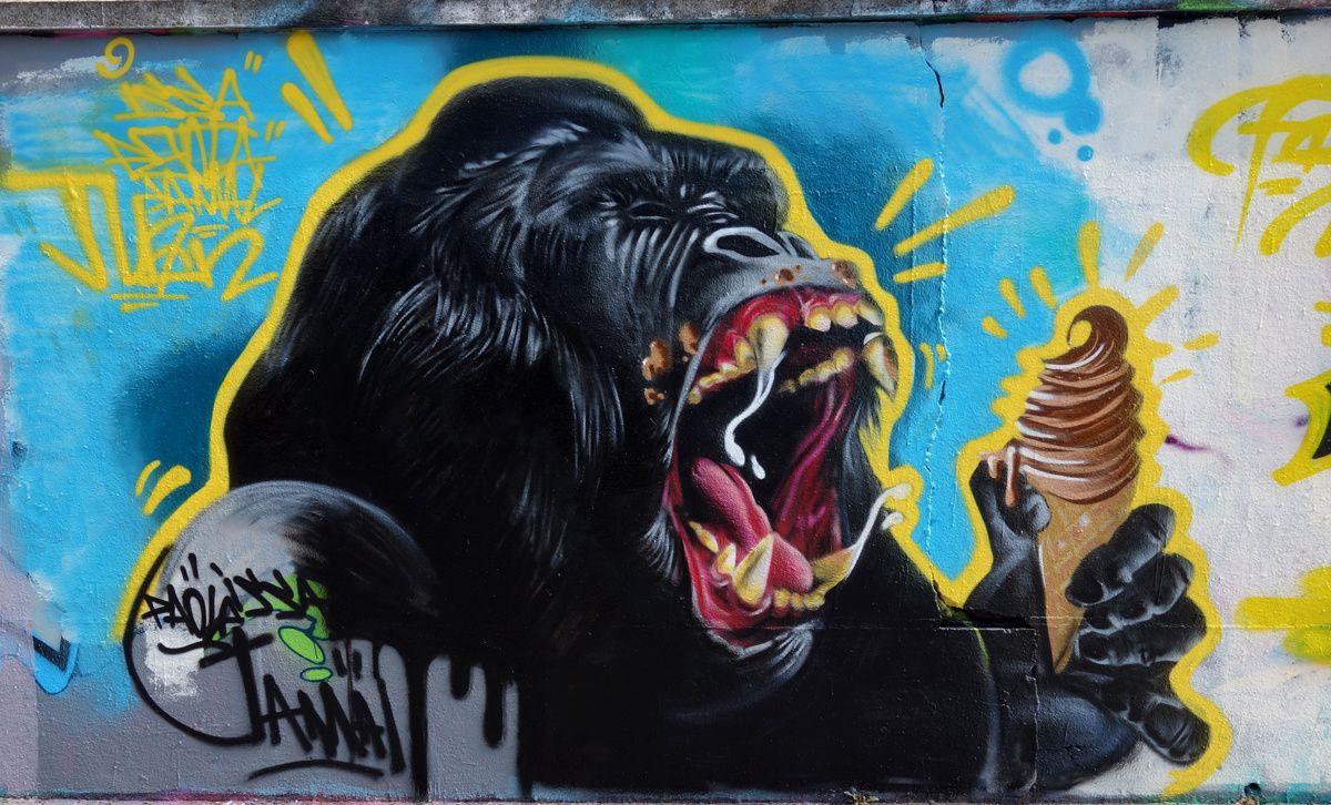 Street Art : Graffitis & Fresques Murales 93055 Pantin