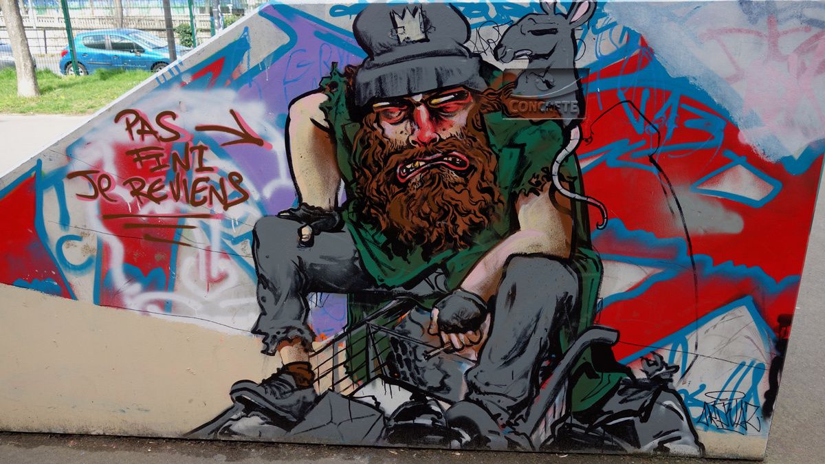 Street Art : Graffitis & Fresques Murales 75015 Paris