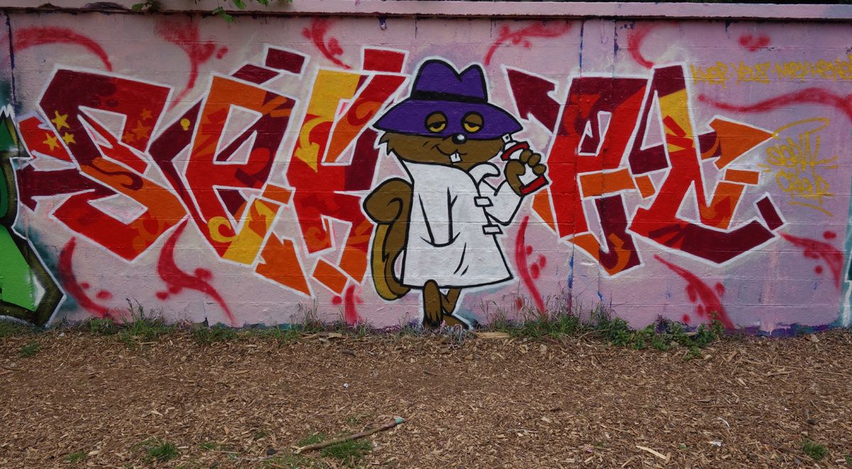 Street Art : Graffitis & Fresques Murales 93048 Montreuil