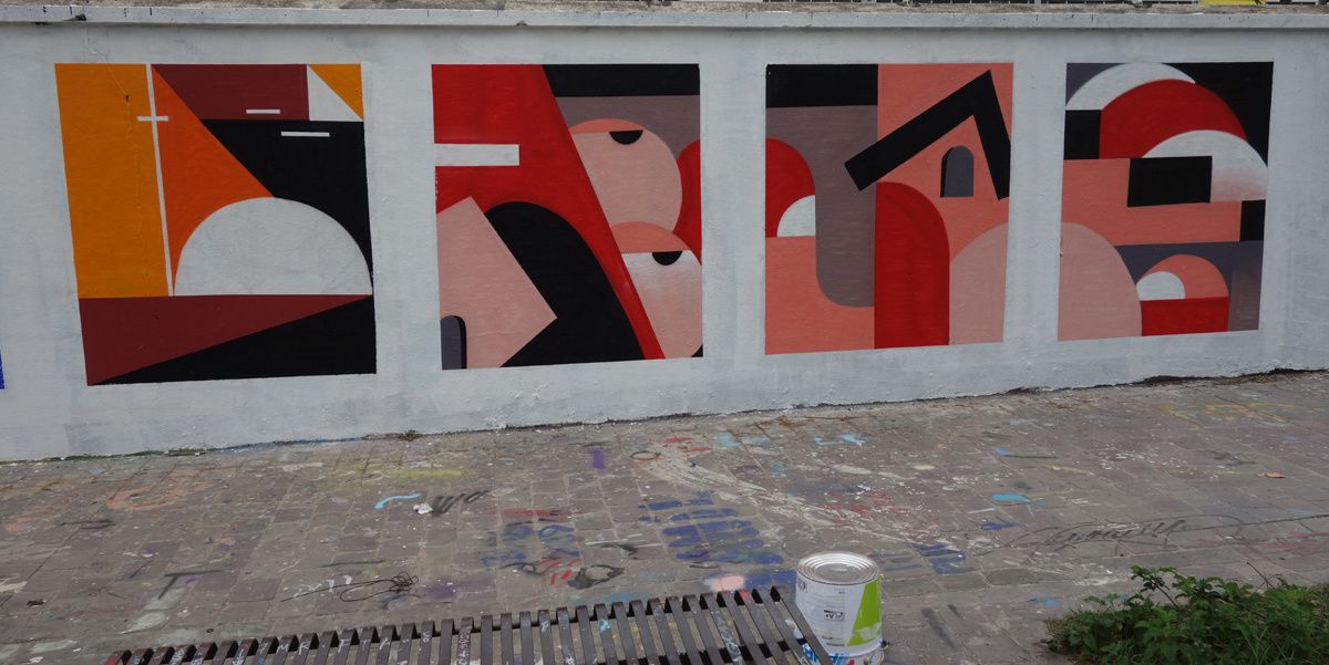 Street Art : Graffitis & Fresques Murales 93055 Pantin