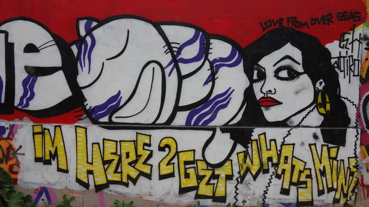 Street Art : Graffitis & Fresques Murales 93048 Montreuil