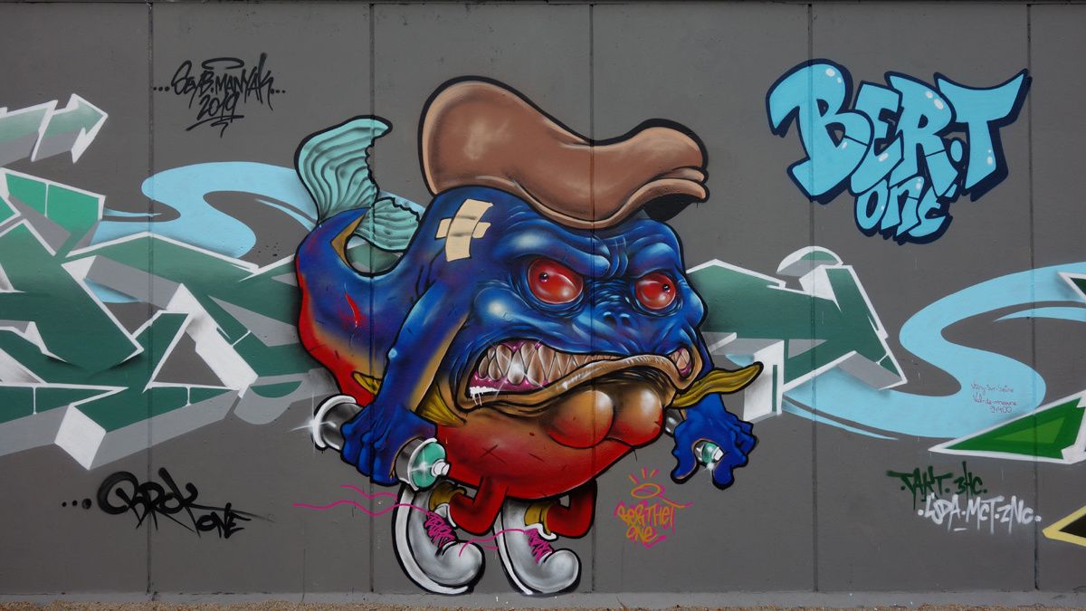 Album - Graffitis Vitry sur Seine Tom 012