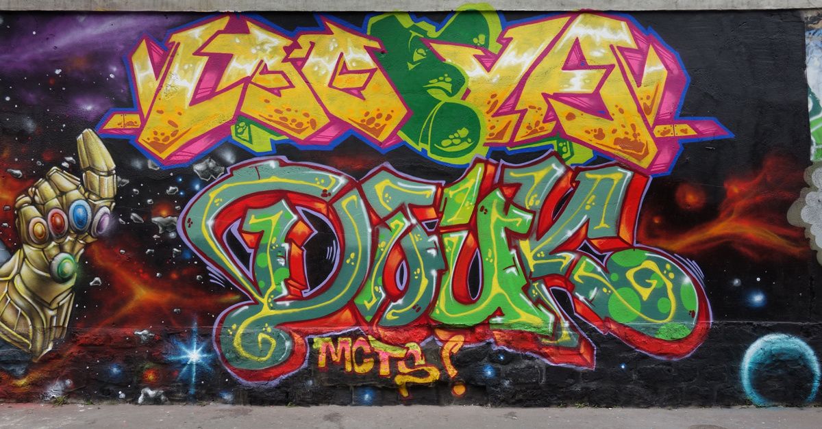 Street Art : Graffitis & Fresques Murales 75018 Paris