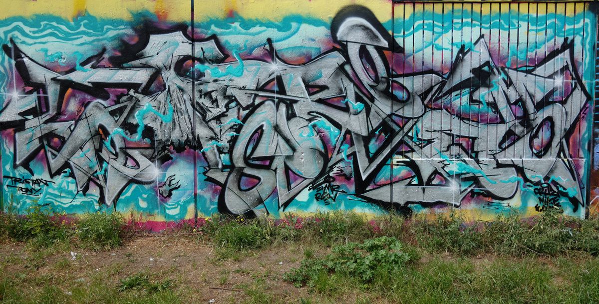 Street Art : Graffitis & Fresques Murales 94400 Vitry sur seine