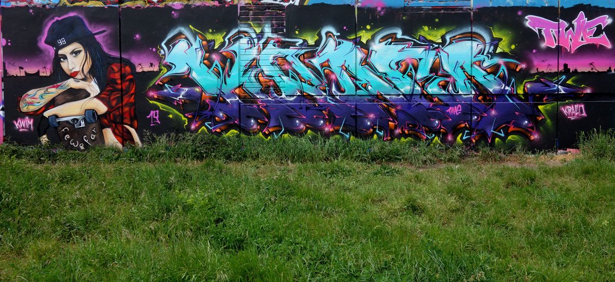 Street Art : Graffitis & Fresques Murales 94400 Vitry sur seine